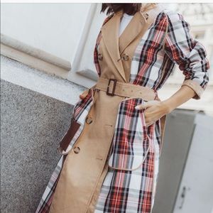 trench reversible zara